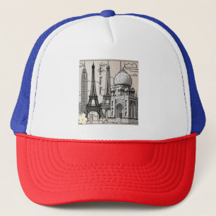 Gorra De Camionero "Ciudad de la silueta"