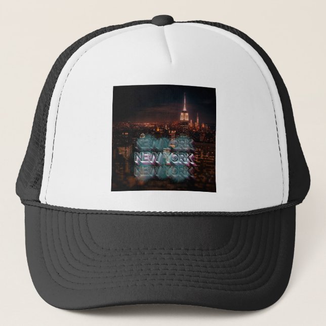 Gorra De Camionero Ciudad de Nueva York (Anverso)