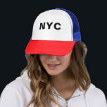 Gorra De Camionero Ciudad de Nueva York<br><div class="desc">Sombrero para camiones de la ciudad de Nueva York</div>