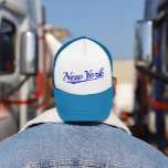 Gorra De Camionero Ciudad de Nueva York<br><div class="desc">El mejor lugar de la tierra. Lávatelo en voz alta.</div>