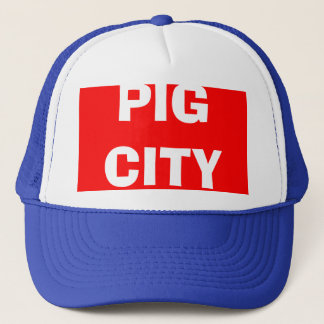 GORRA DE CAMIONERO CIUDAD DEL CERDO