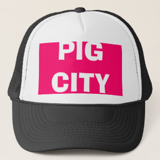 GORRA DE CAMIONERO CIUDAD DEL CERDO