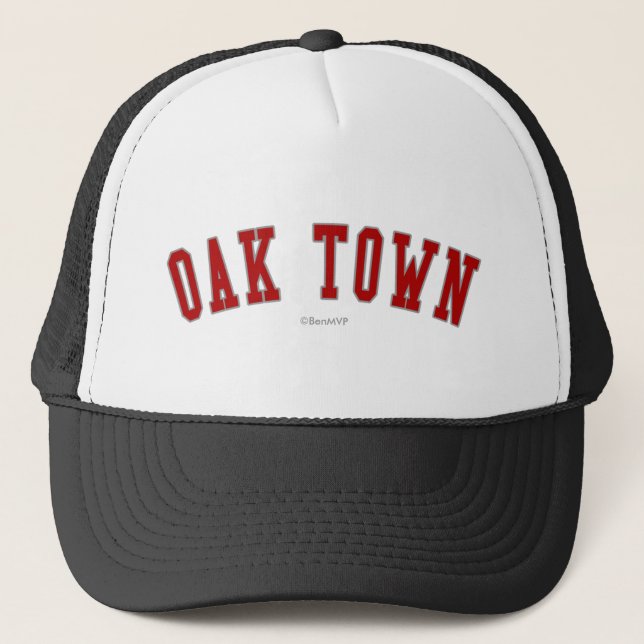 Gorra De Camionero Ciudad del roble (Anverso)
