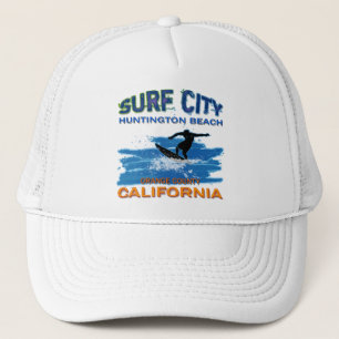 GORRA DE CAMIONERO CIUDAD HUNTINGTON BEACH DE LA RESACA