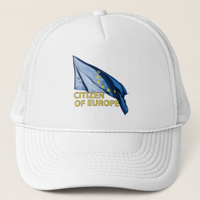 Gorra De Camionero Ciudadano de Europa (Anverso)