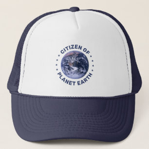 Gorra De Camionero Ciudadano del planeta Tierra