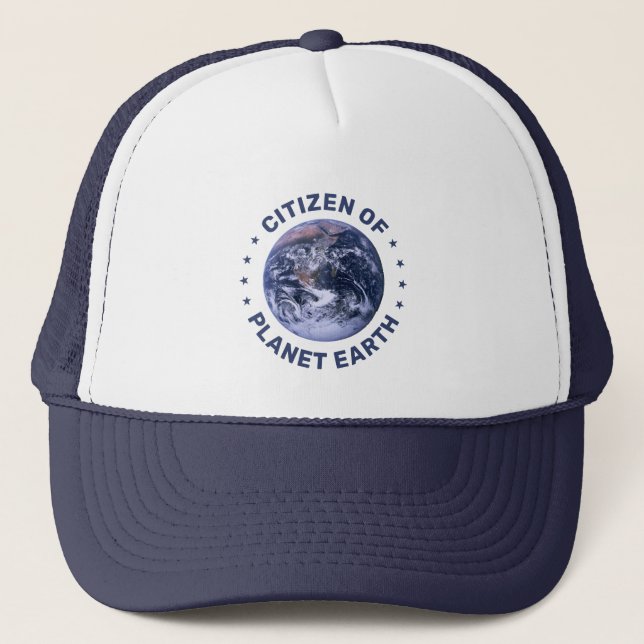 Gorra De Camionero Ciudadano del planeta Tierra (Anverso)