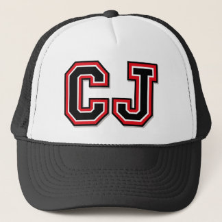 Gorra De Camionero "CJ" Monogramado