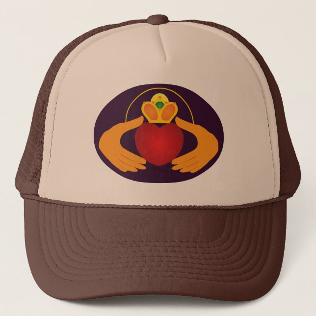 Gorra De Camionero Claddagh (Anverso)
