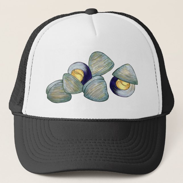 Gorra De Camionero Clama Clambake Rhode Island New England Marisco (Anverso)
