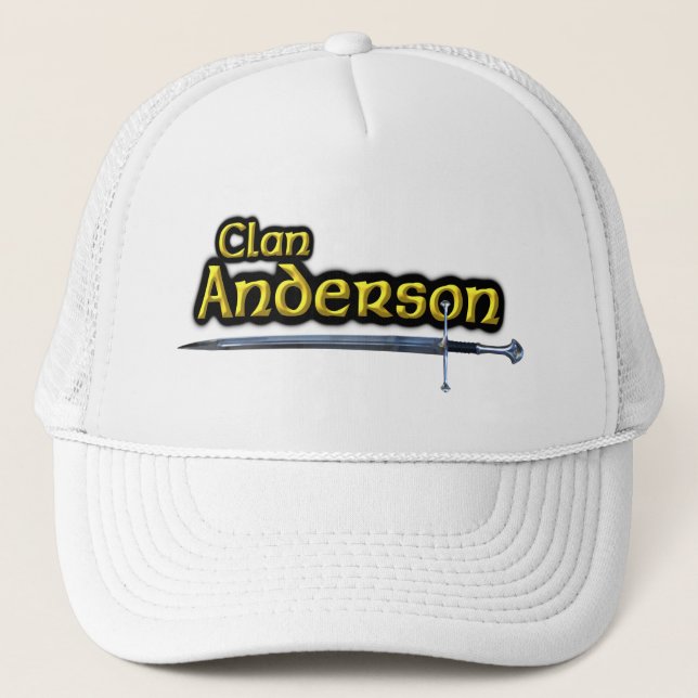 Gorra De Camionero Clan Anderson Scottish Inspiration (Anverso)