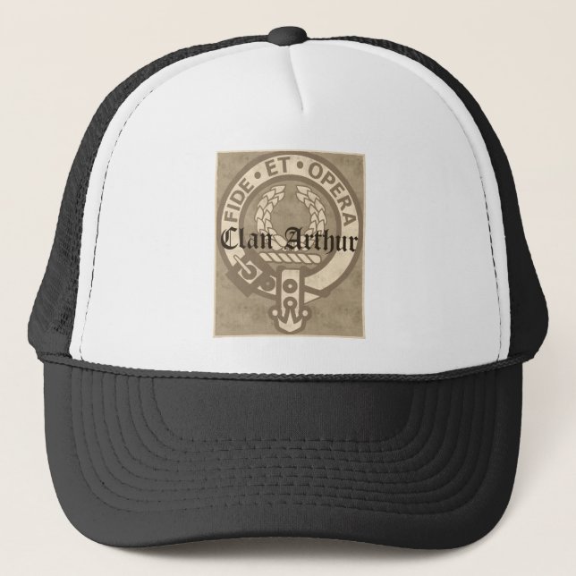 Gorra De Camionero Clan Arthur Antique (Anverso)