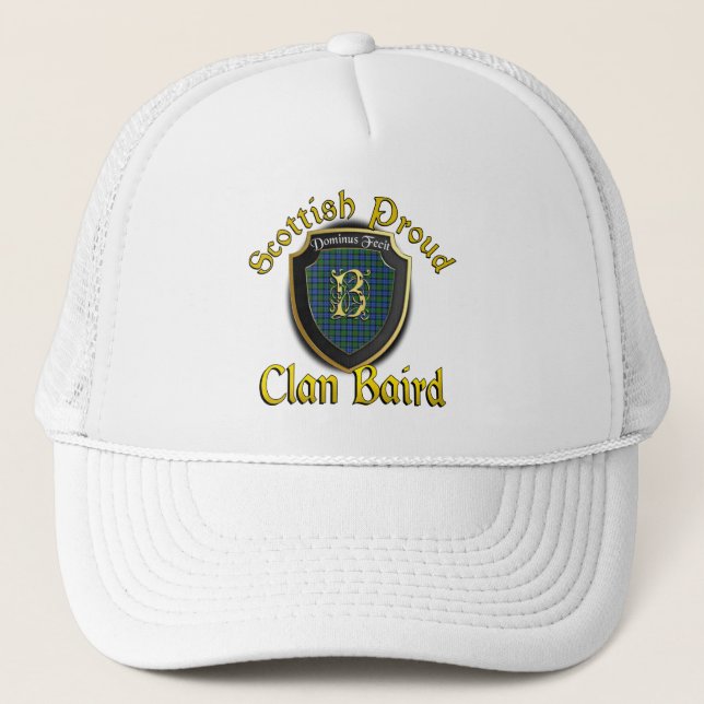 Gorra De Camionero Clan Baird Scottish Dynasty Cap (Anverso)