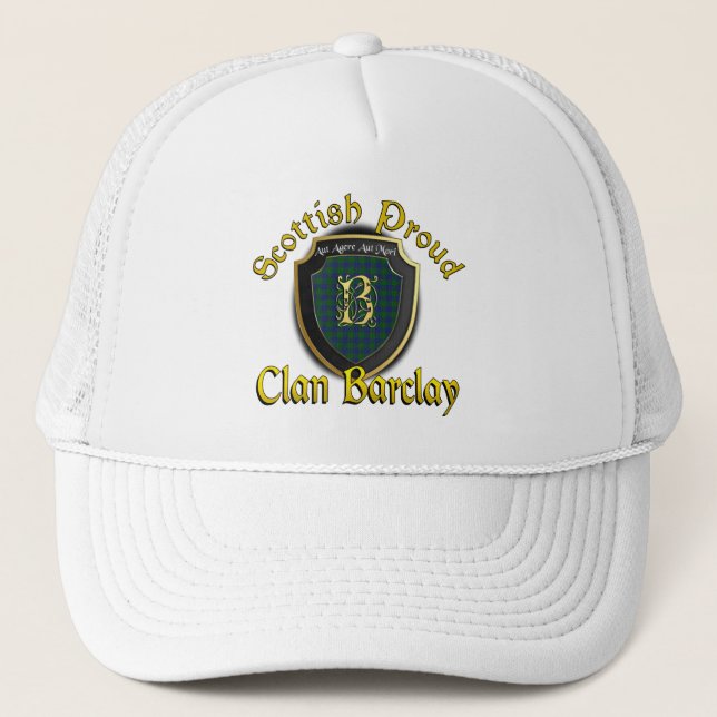 Gorra De Camionero Clan Barclay Scottish Dynasty Cap (Anverso)