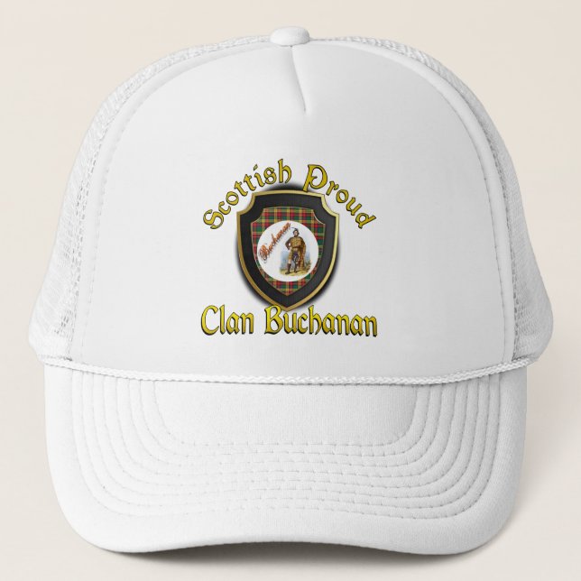 Gorra De Camionero Clan Buchanan Scottish Dynasty Cap (Anverso)
