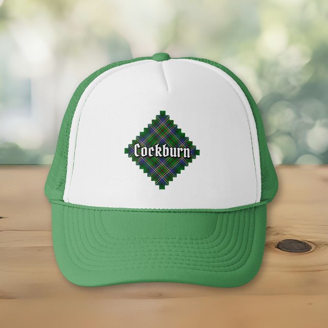 Gorra De Camionero Clan Cockburn Tartan (Subido por el creador)