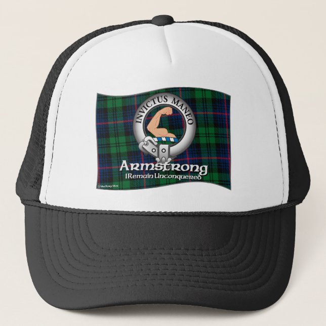 Gorra De Camionero Clan de Armstrong (Anverso)