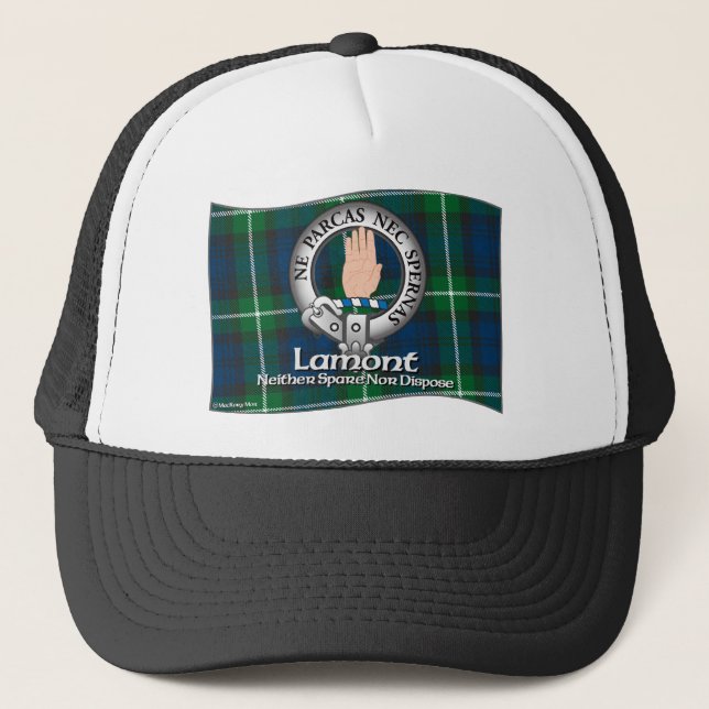 Gorra De Camionero Clan de Lamont (Anverso)