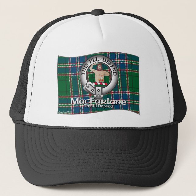 Gorra De Camionero Clan de MacFarlane (Anverso)