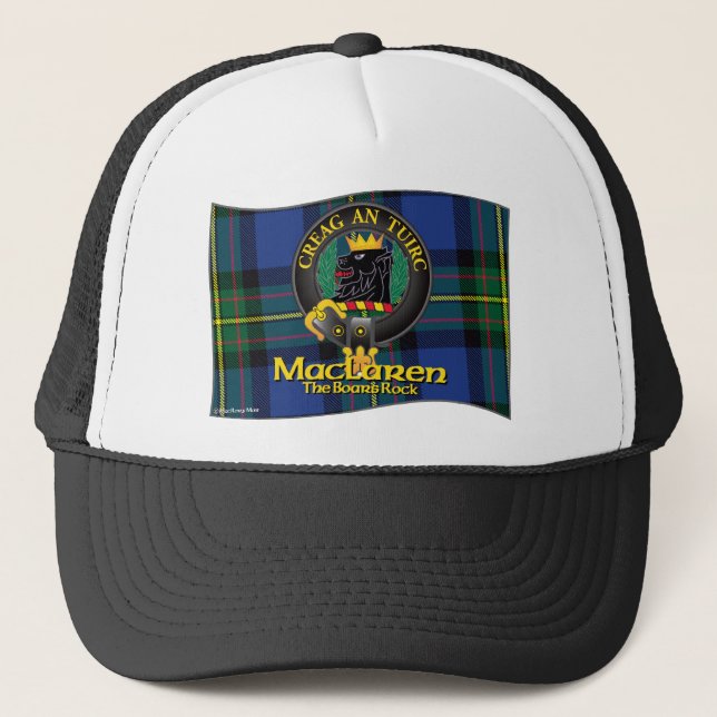 Gorra De Camionero Clan de MacLaren (Anverso)