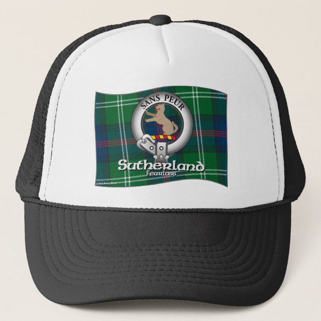 Gorra De Camionero Clan de Sutherland (Anverso)