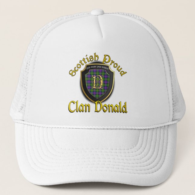Gorra De Camionero Clan Donald Scottish Dynasty Cap (Anverso)