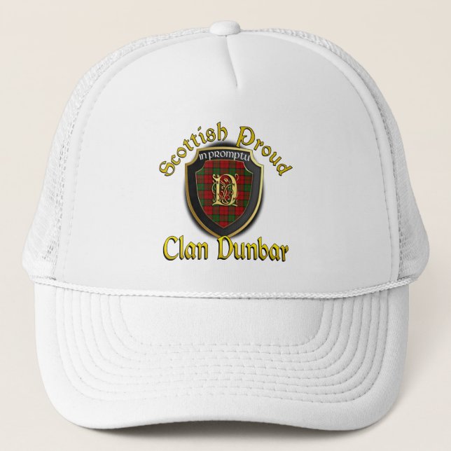 Gorra De Camionero Clan Dunbar Scottish Dynasty Cap (Anverso)