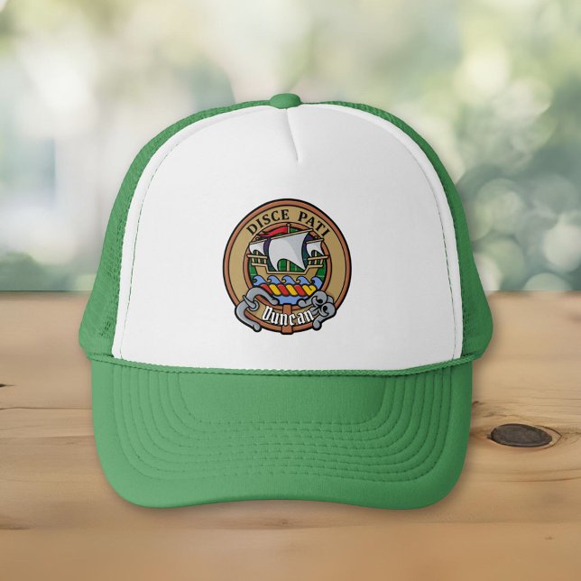 Gorra De Camionero Clan Duncan Crest over Tartan (Subido por el creador)