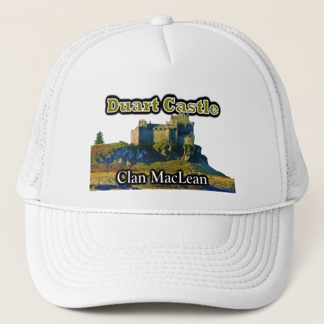 Gorra De Camionero Clan escocés MacLean Duart Castle (Anverso)