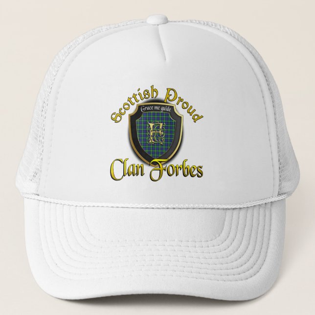 Gorra De Camionero Clan Forbes Scottish Dynasty Cap (Anverso)