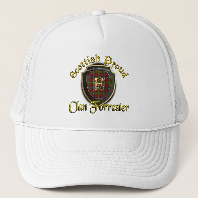 Gorra De Camionero Clan Forrester Scottish Dynasty Cap (Anverso)