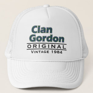 Gorra De Camionero Clan Gordon Vintage Personalizar Your Biryear