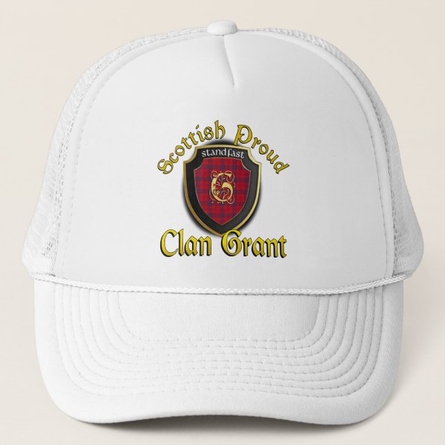 Gorra De Camionero Clan Grant Scottish Dynasty Cap (Anverso)