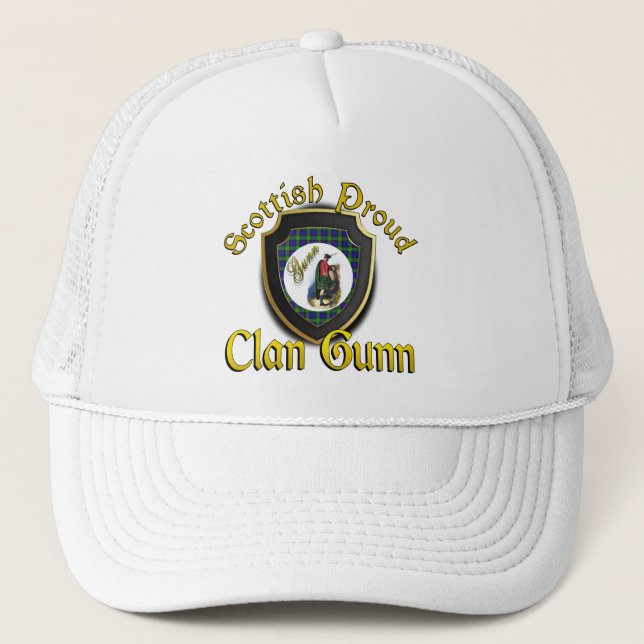 Gorra De Camionero Clan Gunn Scottish Dynasty Cap (Anverso)