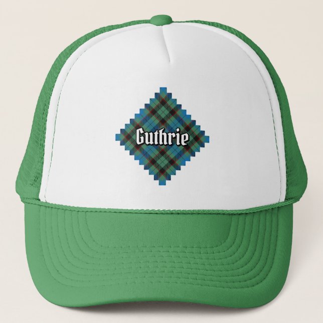 Gorra De Camionero Clan Guthrie Tartan (Anverso)