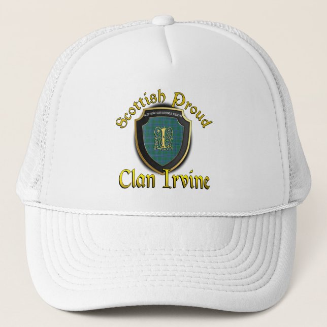 Gorra De Camionero Clan Irvine Scottish Dynasty Cap (Anverso)