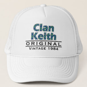 Gorra De Camionero Clan Keith Vintage Personalizar Tu cumpleaños