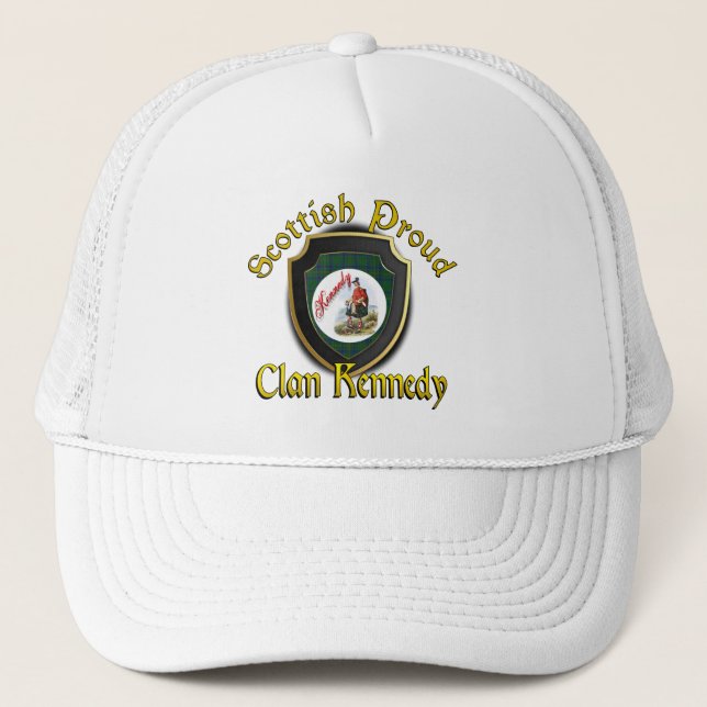 Gorra De Camionero Clan Kennedy Scottish Dynasty Cap (Anverso)