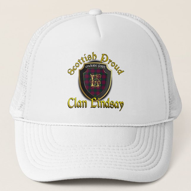 Gorra De Camionero Clan Lindsay Scottish Dynasty Cap (Anverso)
