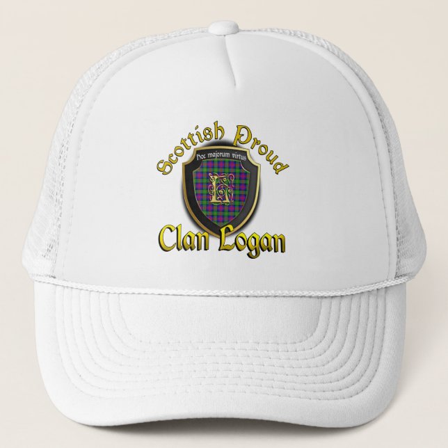 Gorra De Camionero Clan Logan Scottish Dynasty Cap (Anverso)