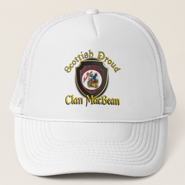 Gorra De Camionero Clan MacBean Scottish Dynasty Cap (Anverso)
