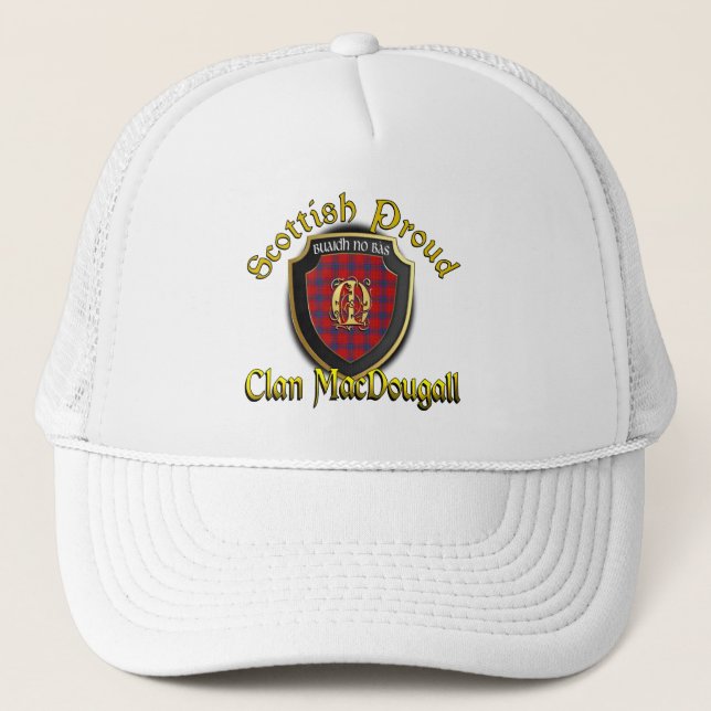 Gorra De Camionero Clan MacDougall Scottish Dynasty Cap (Anverso)