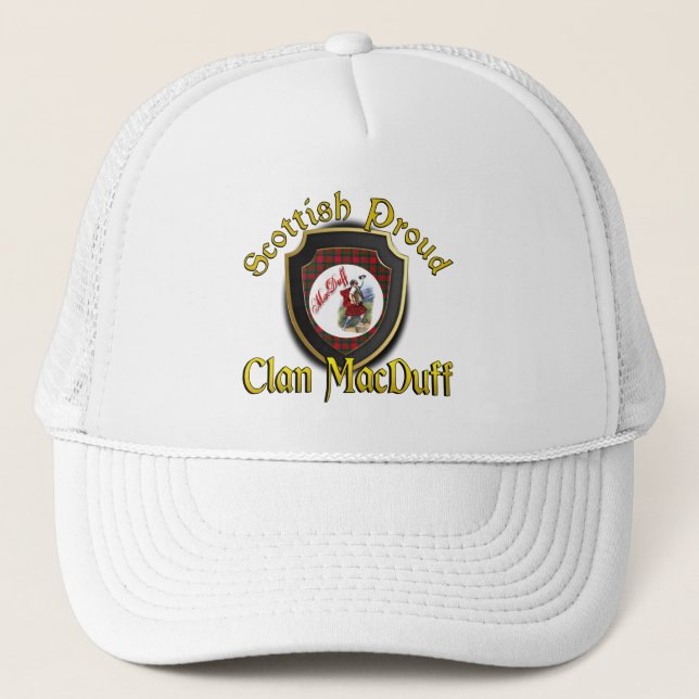 Gorra De Camionero Clan MacDuff Scottish Dynasty Cap (Anverso)