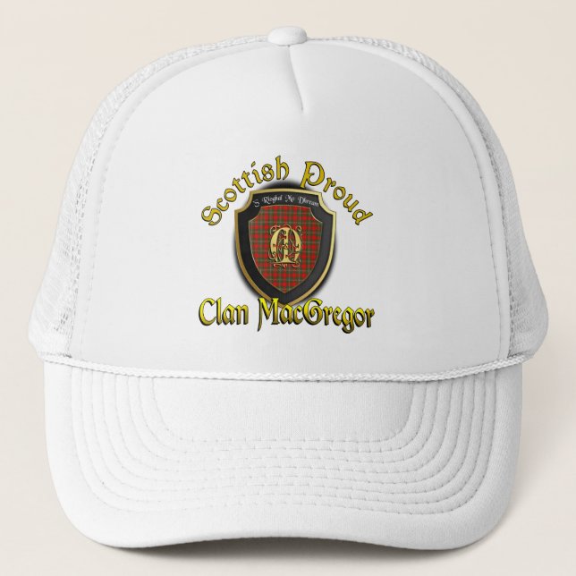 Gorra De Camionero Clan MacGregor Scottish Dynasty Cap (Anverso)