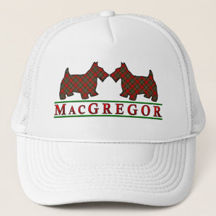 Gorra De Camionero Clan MacGregor Tartan Scottie Dogs