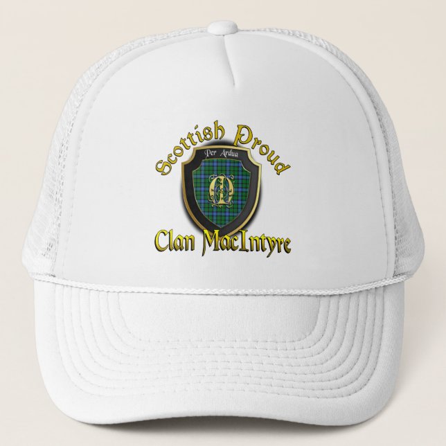 Gorra De Camionero Clan MacIntyre Scottish Dynasty Cap (Anverso)