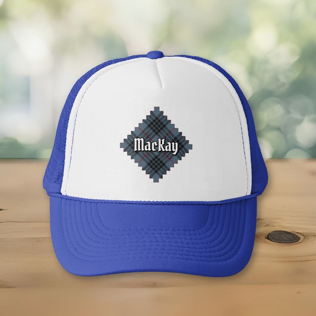 Gorra De Camionero Clan MacKay Blue Tartan (Subido por el creador)