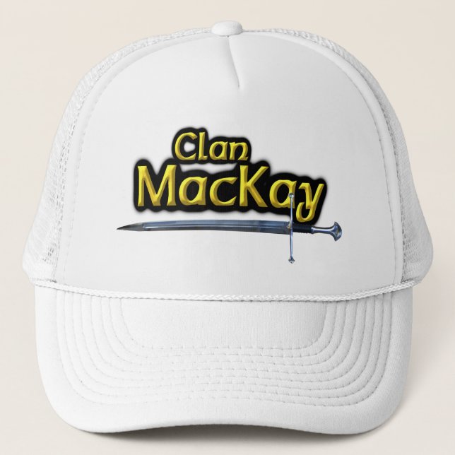 Gorra De Camionero Clan MacKay Inspiración escocesa (Anverso)
