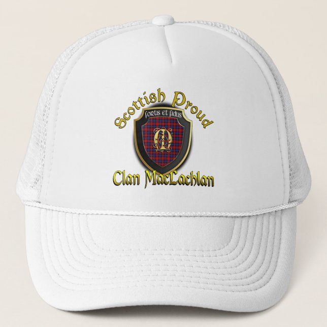 Gorra De Camionero Clan MacLachlan Scottish Dynasty Cap (Anverso)