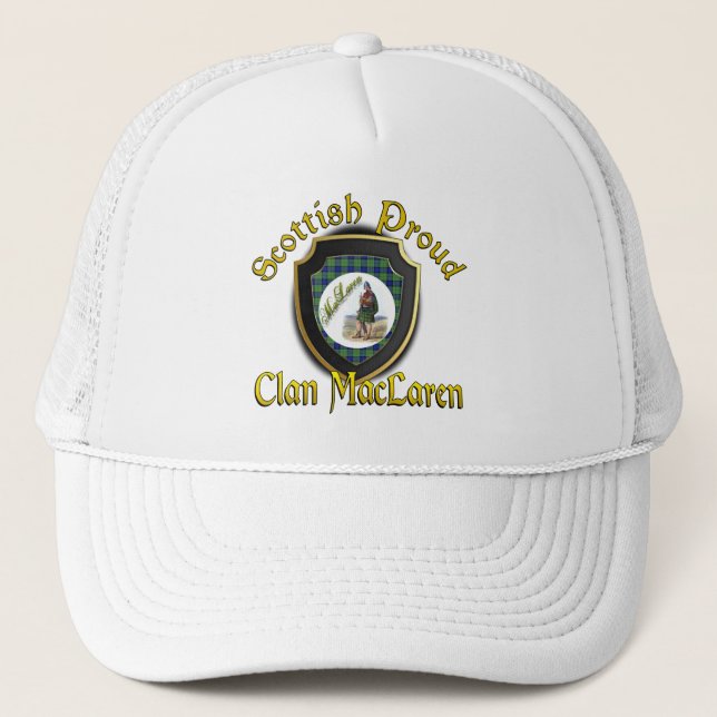 Gorra De Camionero Clan MacLaren Scottish Dynasty Cap (Anverso)